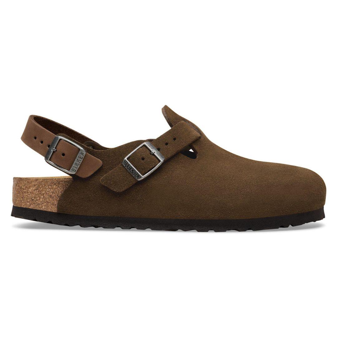 Birkenstock Men's Tokio Suede Leather Clog
